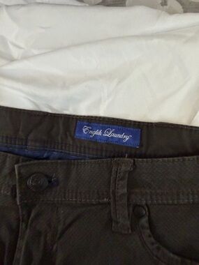 English Laundry Olive Green Men's Trousers